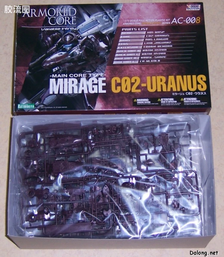 寿屋装甲核心 AC版 AC-008 Mirage C02-URANUS - 图片