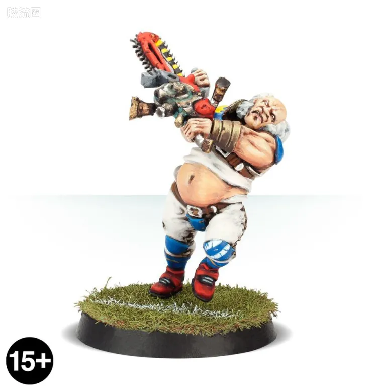血碗橄榄球 Blood Bowl 2016版 人类明星球员 赫尔穆特·野狼