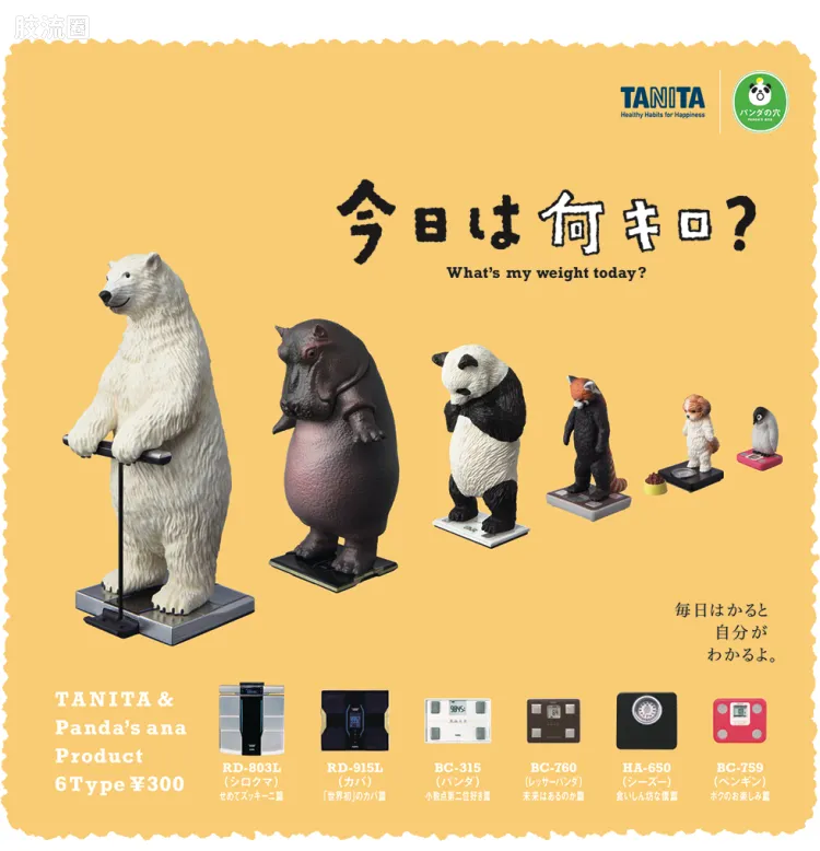TAKARA TOMY扭蛋综合 熊猫之穴 今天多重？