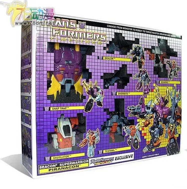 变形金刚 BOTCON & TCC 限定玩具 TCC2008 会员限定 海底狂魔