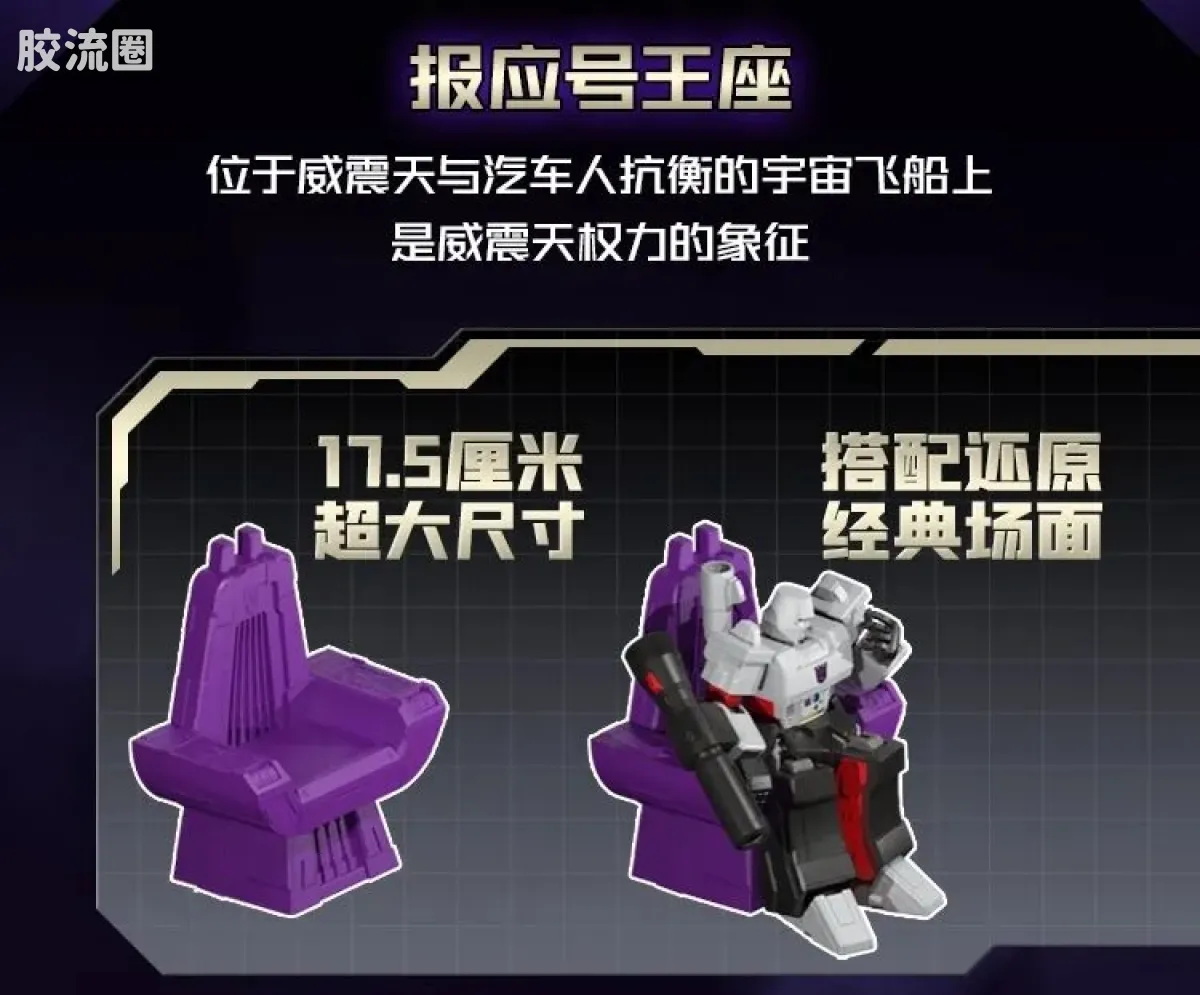 布鲁可变形金刚 传奇 G1威震天 - 图片