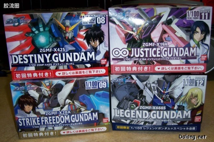 机动战士高达SEED SEED DESTINY 1/100 12 ZGMF-X666S 传说高达 - 图片