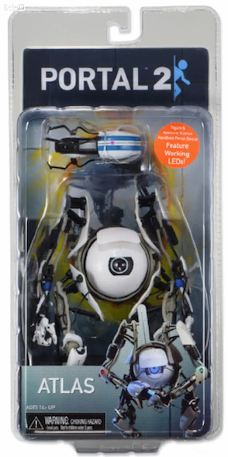 NECA 7寸可动人形系列 游戏系列 传送门2 Atlas