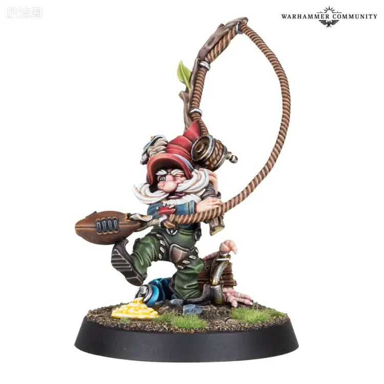 血碗橄榄球 Blood Bowl 2020版 侏儒明星球员 罗德尼·鲤鱼饵
