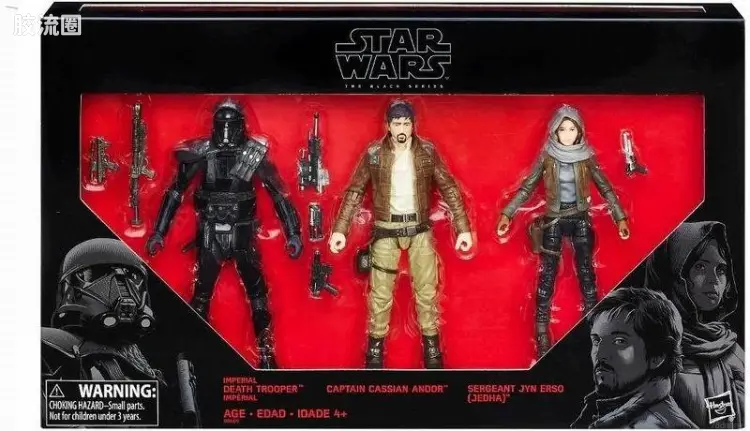 星球大战 THE BLACK SERIES 2021年Target独家发售版 侠盗一号 3人盒装