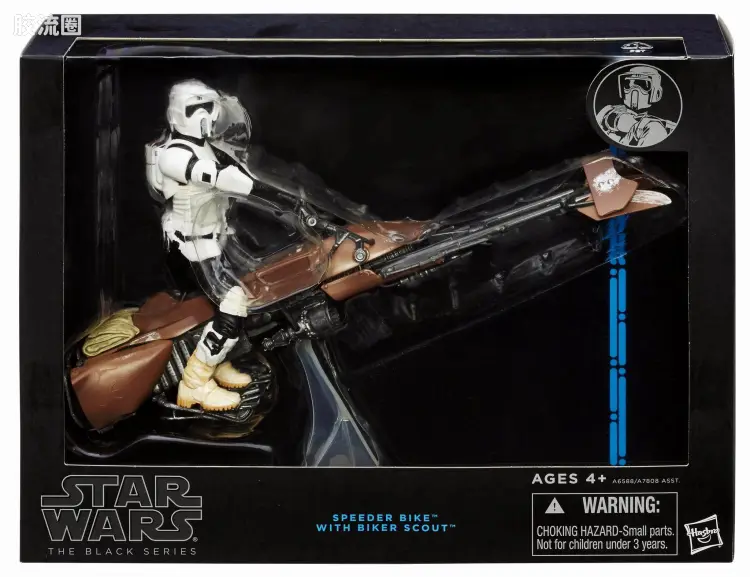 星球大战 THE BLACK SERIES 6寸 加强版 侦察兵与飞行摩托