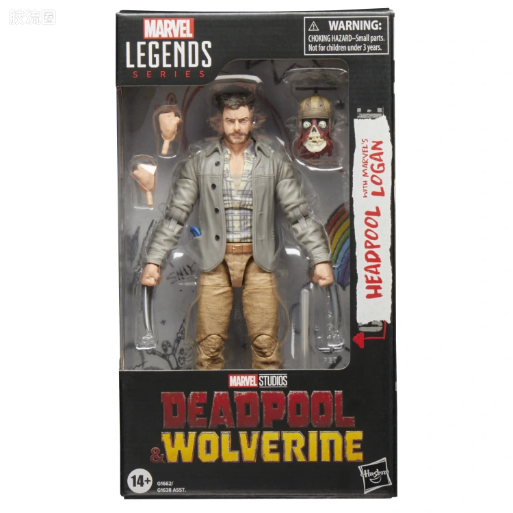 Marvel Legends/漫威传奇 可动人偶系列 死侍与金刚狼系列 便衣金刚狼