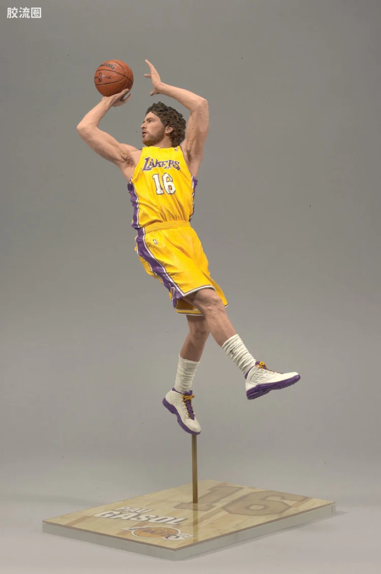 麦克法兰NBA篮球系列玩具 第17代 保罗·加索尔