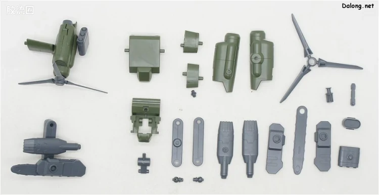 钢普拉Build 综合 HG BUILD CUSTOM 037  旋翼起降背包 - 图片