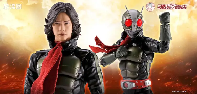 SHF 真骨雕假面骑士系列 假面骑士2号/一文字隼人 (假面骑士THE NEXT)