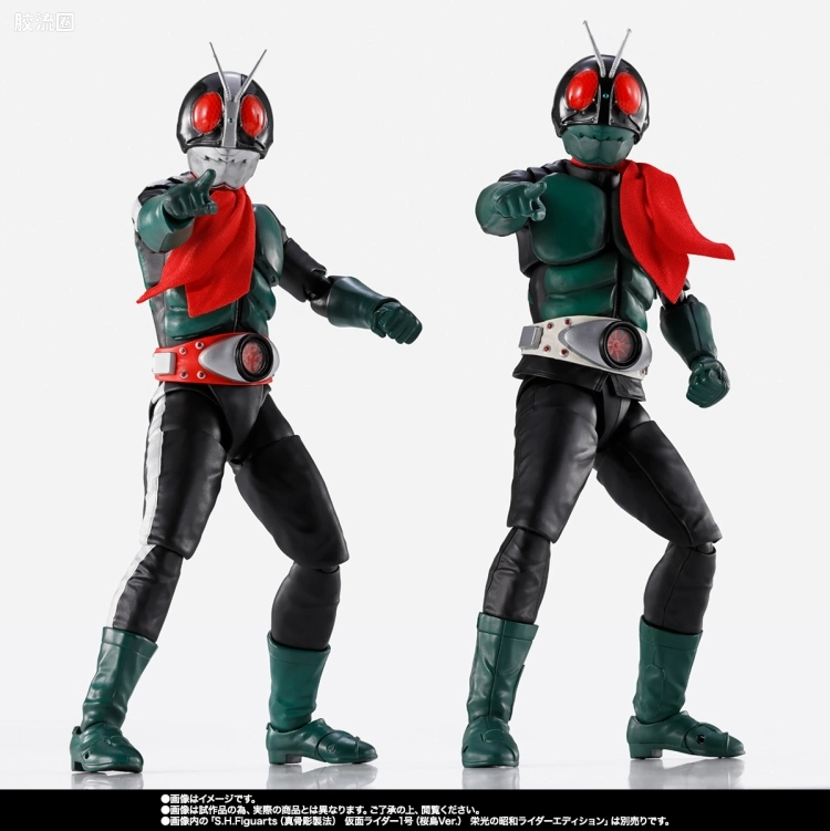 SHF 真骨雕假面骑士系列 假面骑士旧2号(假面骑士对修卡Ver.) - 图片