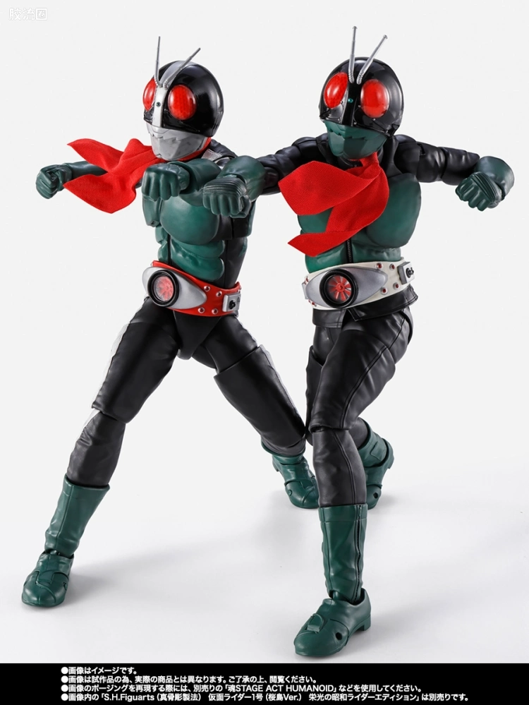 SHF 真骨雕假面骑士系列 假面骑士旧2号(假面骑士对修卡Ver.) - 图片