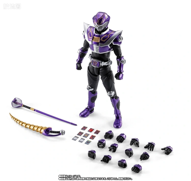 SHF 真骨雕假面骑士系列 假面骑士王蛇 - 图片