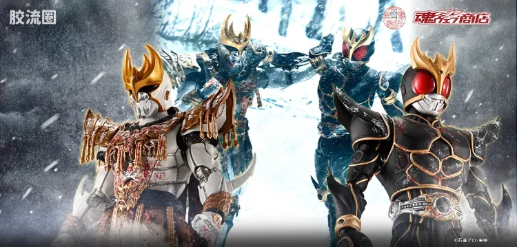 SHF 真骨雕假面骑士系列 假面骑士空我 九郎岳的死斗套装