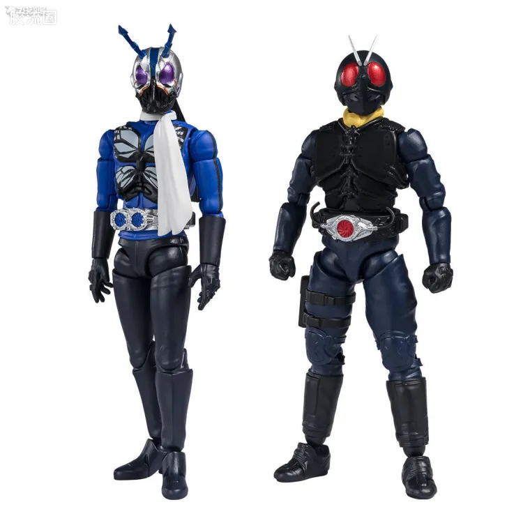 掌动SHODO食玩 假面骑士VS 假面骑士第0号&大量发生型相变异蝗虫怪人