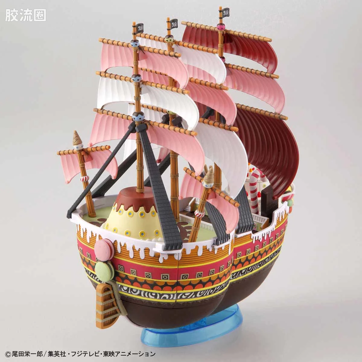 海贼王伟大的船收藏系列拼装模型 伟大的船 BIG MOM的海贼船 - 图片