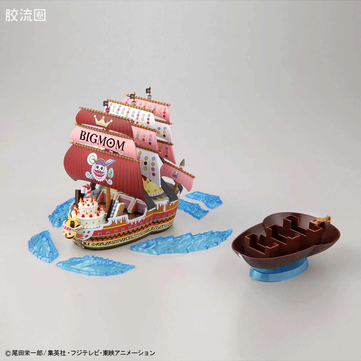 海贼王伟大的船收藏系列拼装模型 伟大的船 BIG MOM的海贼船 - 图片
