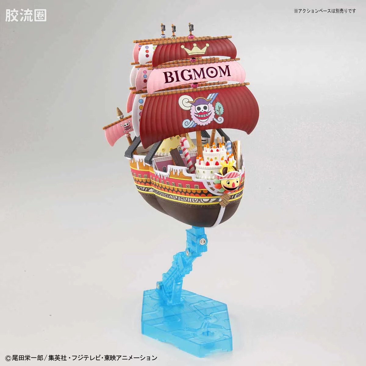 海贼王伟大的船收藏系列拼装模型 伟大的船 BIG MOM的海贼船 - 图片