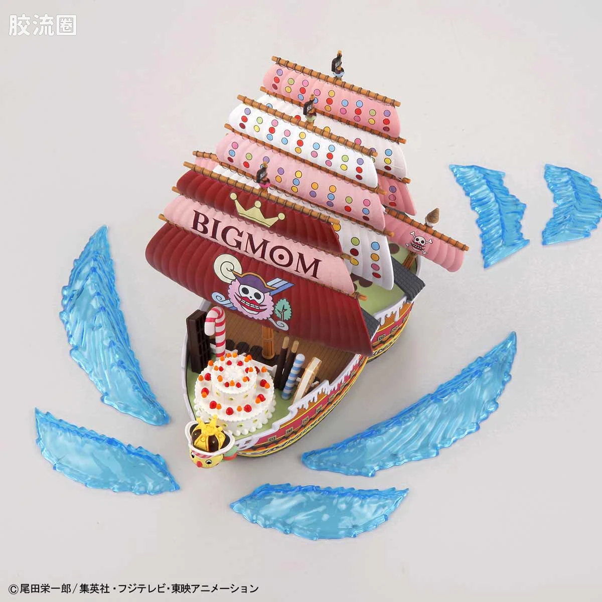 海贼王伟大的船收藏系列拼装模型 伟大的船 BIG MOM的海贼船 - 图片