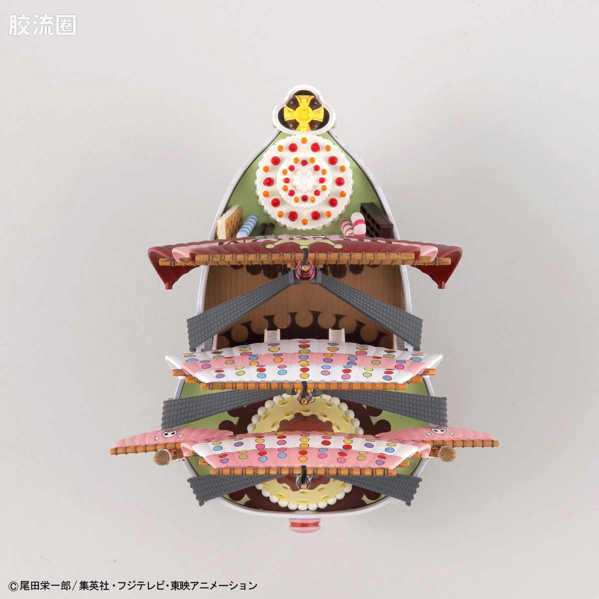 海贼王伟大的船收藏系列拼装模型 伟大的船 BIG MOM的海贼船 - 图片