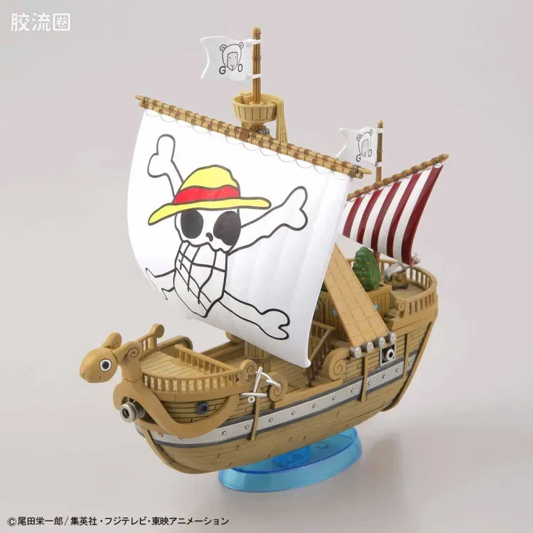 海贼王伟大的船收藏系列拼装模型 伟大的船 黄金梅丽号 纪念配色Ver. - 图片