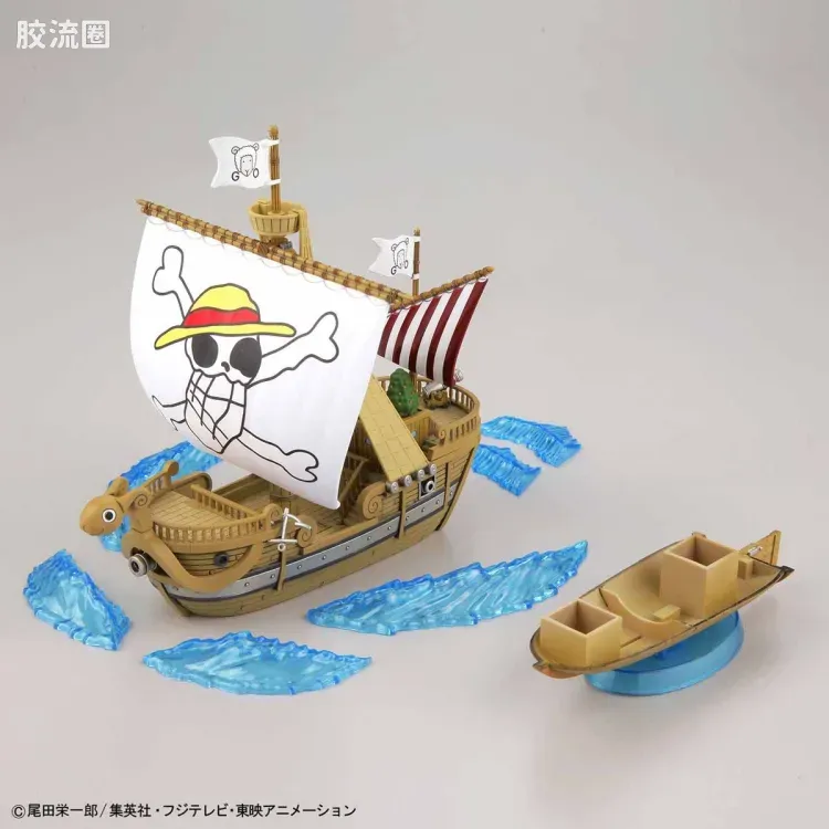 海贼王伟大的船收藏系列拼装模型 伟大的船 黄金梅丽号 纪念配色Ver. - 图片