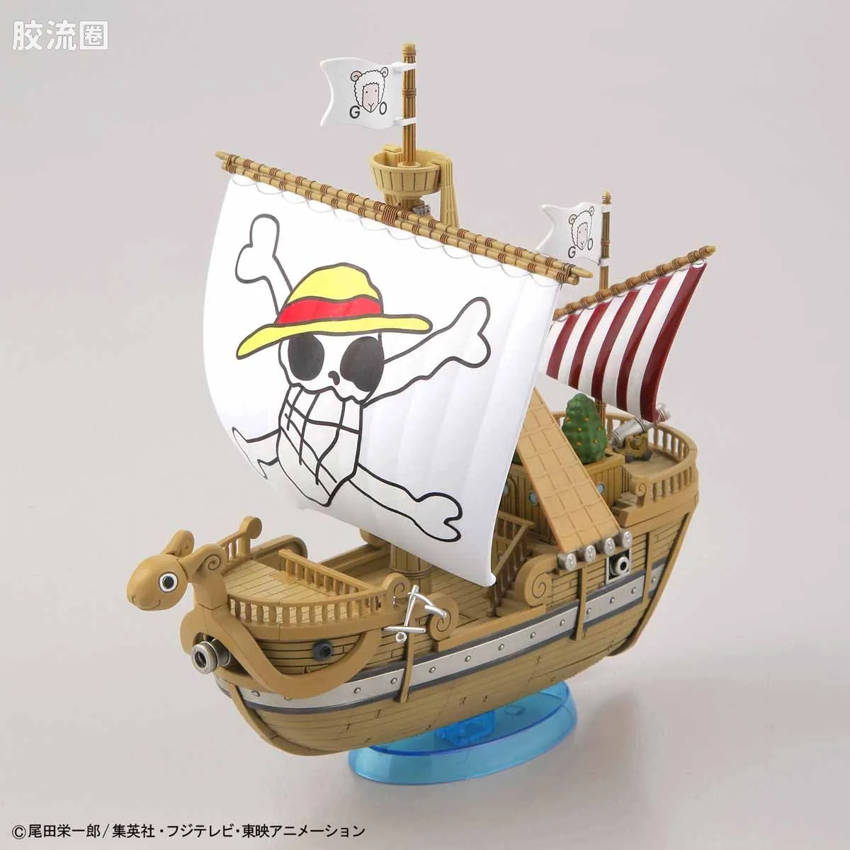 海贼王伟大的船收藏系列拼装模型 伟大的船 黄金梅丽号 纪念配色Ver. - 图片