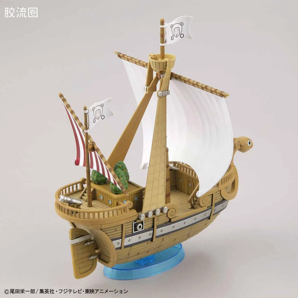 海贼王伟大的船收藏系列拼装模型 伟大的船 黄金梅丽号 纪念配色Ver. - 图片