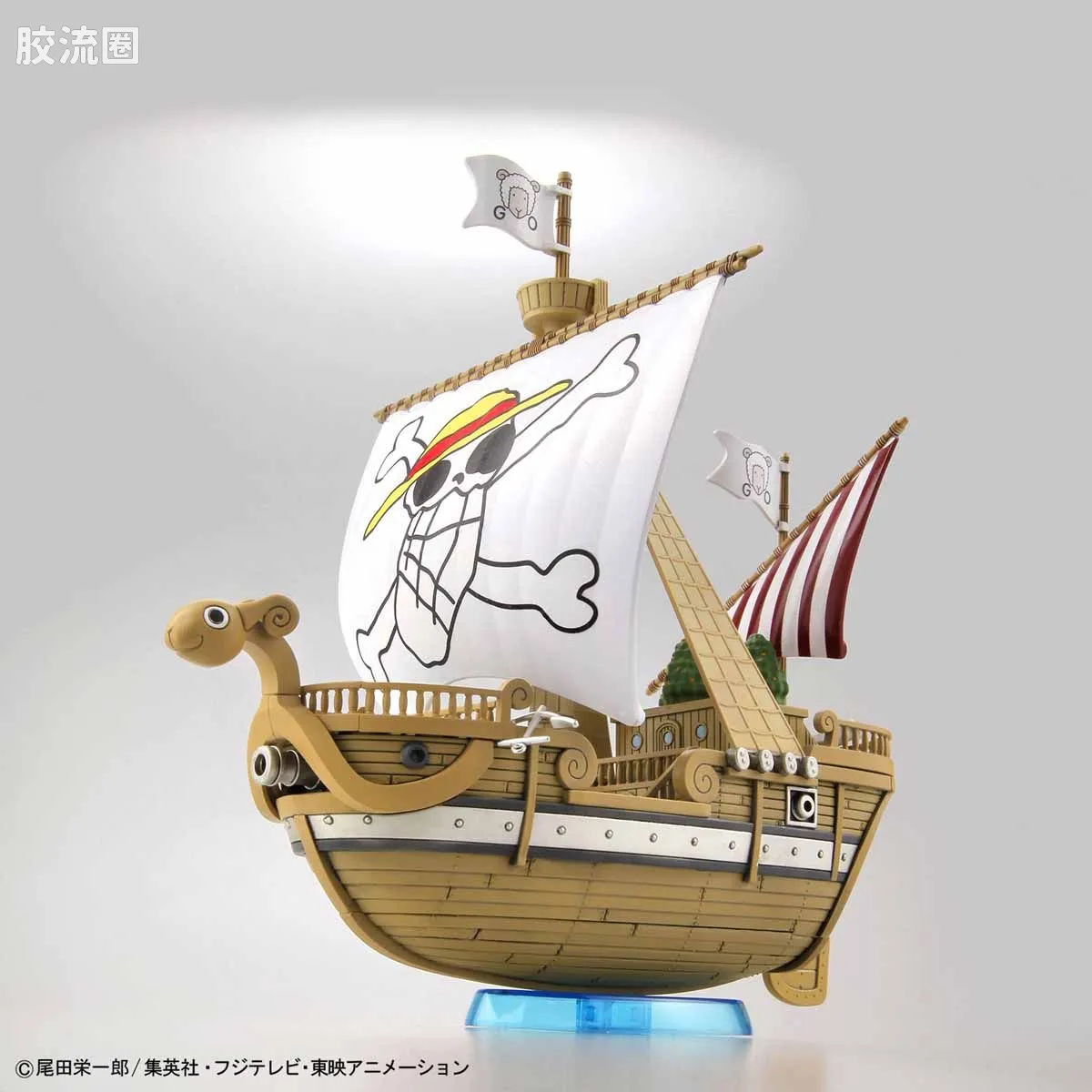 海贼王伟大的船收藏系列拼装模型 伟大的船 黄金梅丽号 纪念配色Ver. - 图片