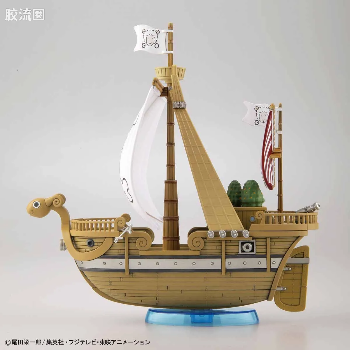 海贼王伟大的船收藏系列拼装模型 伟大的船 黄金梅丽号 纪念配色Ver. - 图片