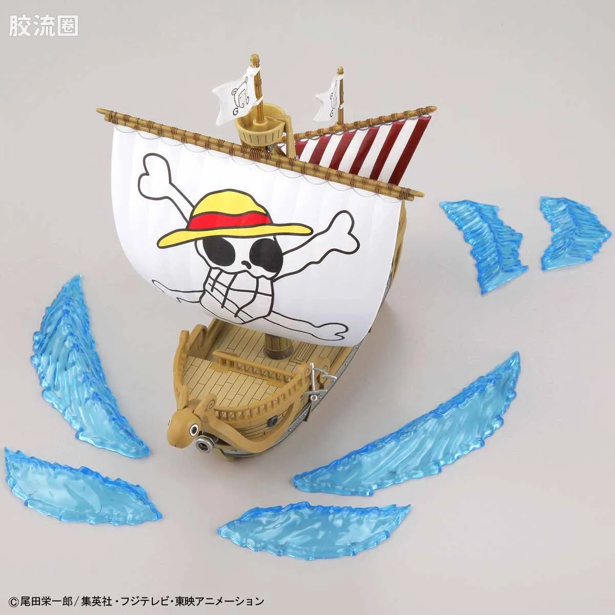 海贼王伟大的船收藏系列拼装模型 伟大的船 黄金梅丽号 纪念配色Ver. - 图片