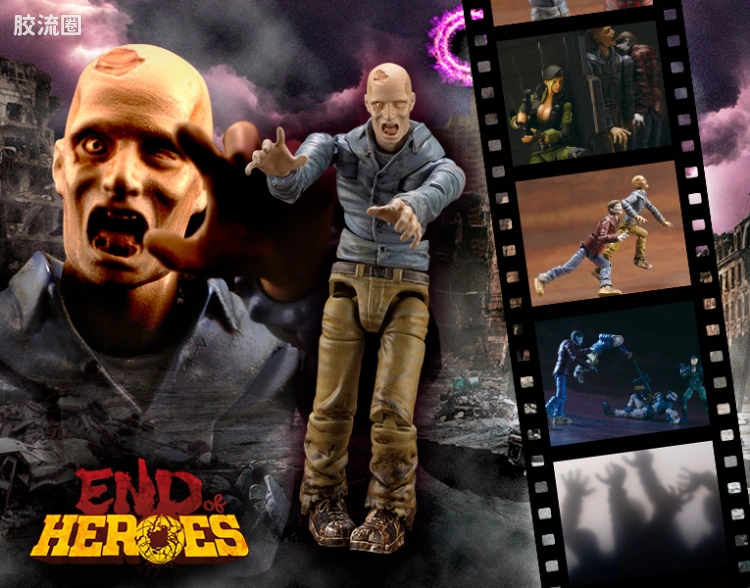 寿屋综合拼装模型系列 END OF HEROES 僵尸拜特