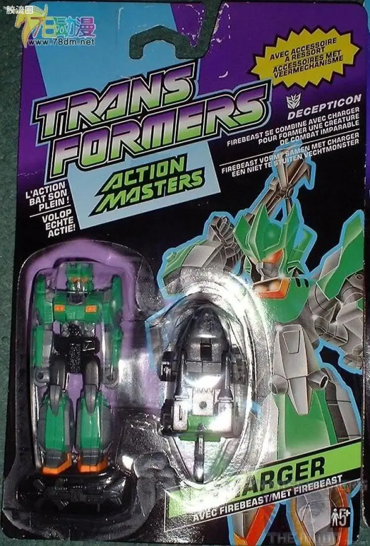 变形金刚欧版 行动战士 91 Action Master Figure 充能