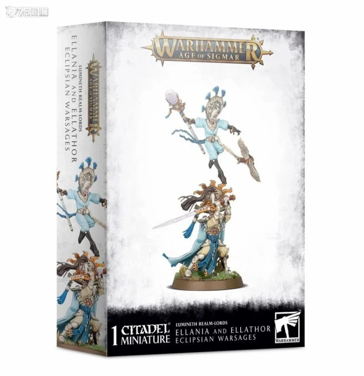 战锤：西格玛时代 Warhammer：Age of Sigmar 普通版 光精灵 艾莉亚与埃拉莫尔