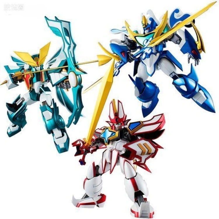 Mega House机甲综合系列 Variable Action 光能使者 三机套装 SHINNING.Ver