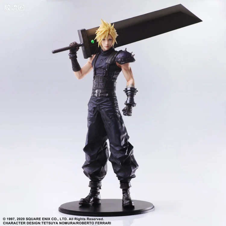 SQUARE ENIX 手办系列 Static Arts系列 克劳德·史特莱夫 FF7重制版Ver.