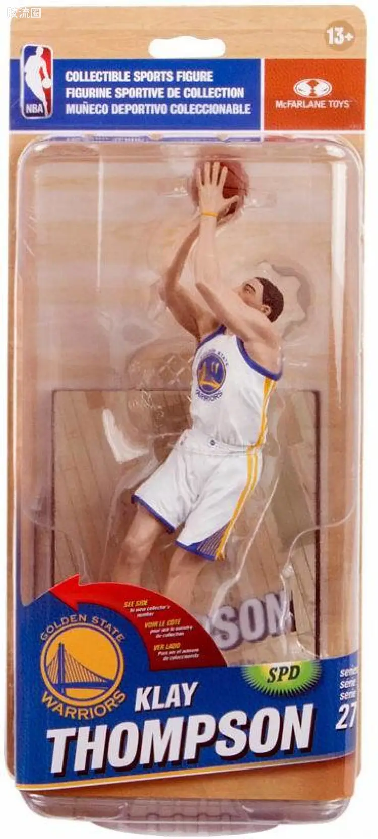 麦克法兰NBA篮球系列玩具 第27代 克莱·汤普森