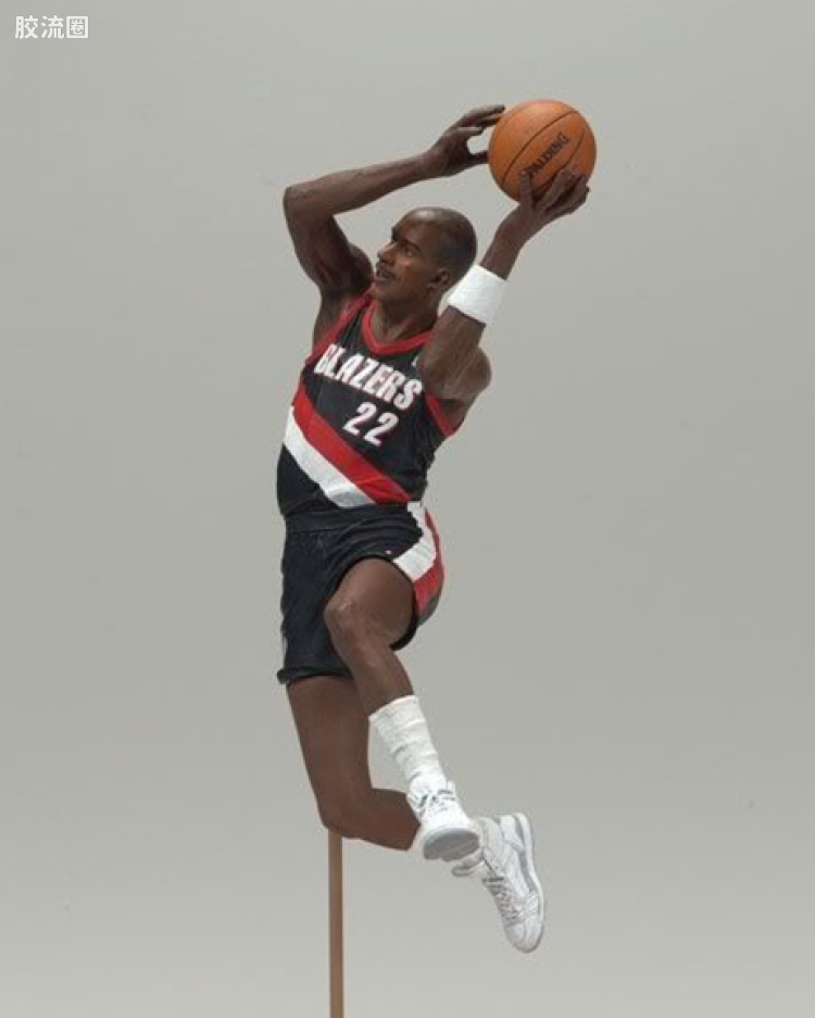 麦克法兰NBA篮球系列玩具 传奇系列 第2代 克莱德-德雷克斯勒