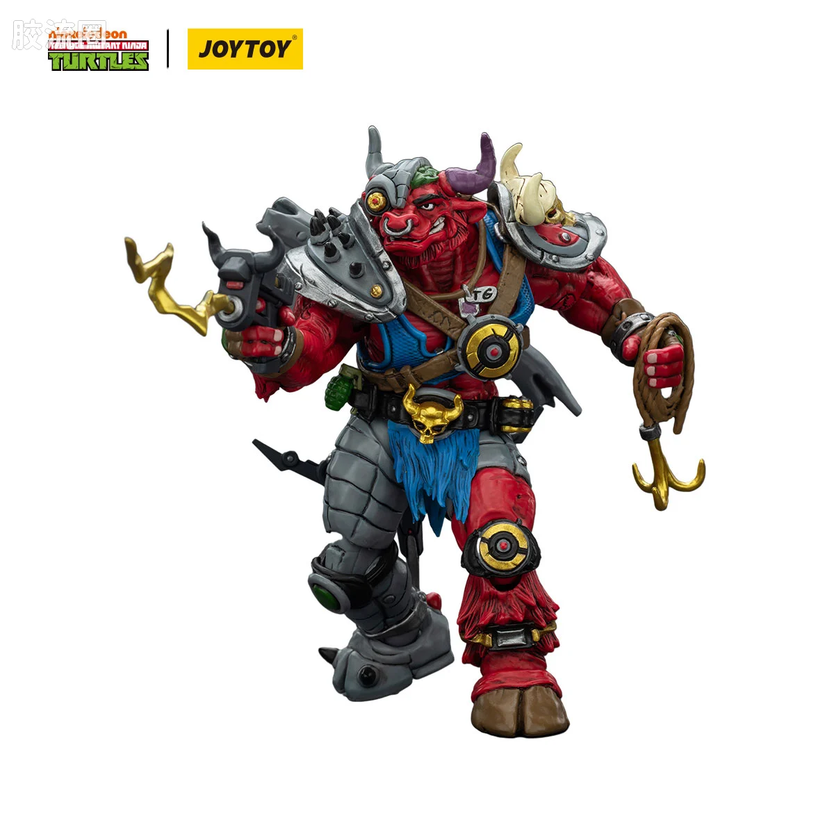 JOYTOY  x 忍者神龟系列 普通版 公牛格朗德丘克