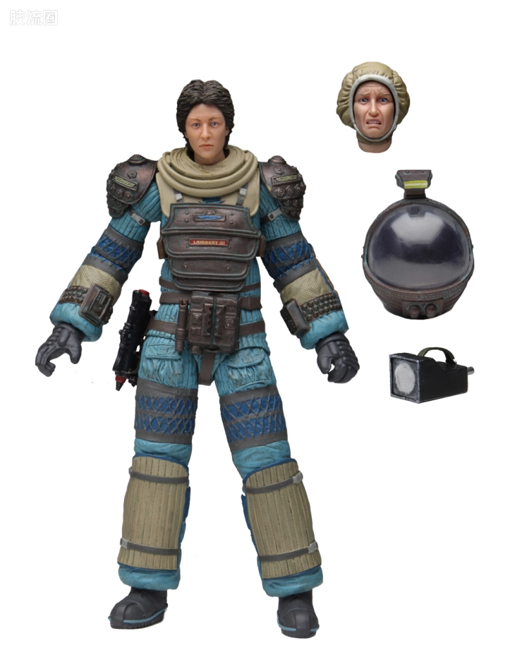 NECA 7寸可动人形系列 异形40周年电影版 兰伯特(太空装) 第4代