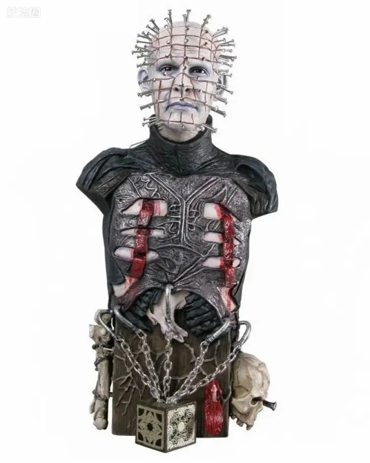 养鬼吃人 hellraiser 钉子头 限量树脂胸像