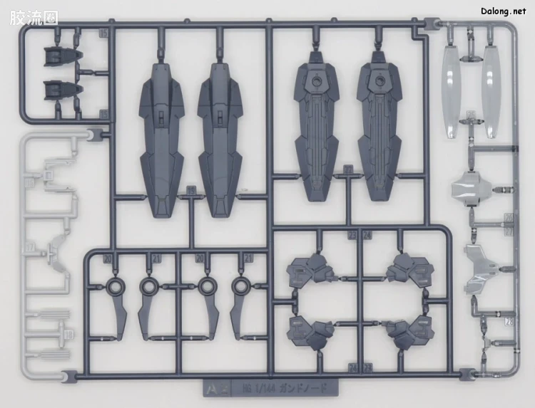 HG高达水星的魔女拼装模型 HG 网络限定版 Gundnode(钢诺德/高诺德) - 图片