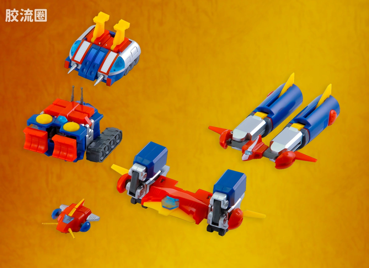 ACTION TOYS机甲成品系列 MINI ACTION 01 超电磁侠孔巴特拉V - 图片