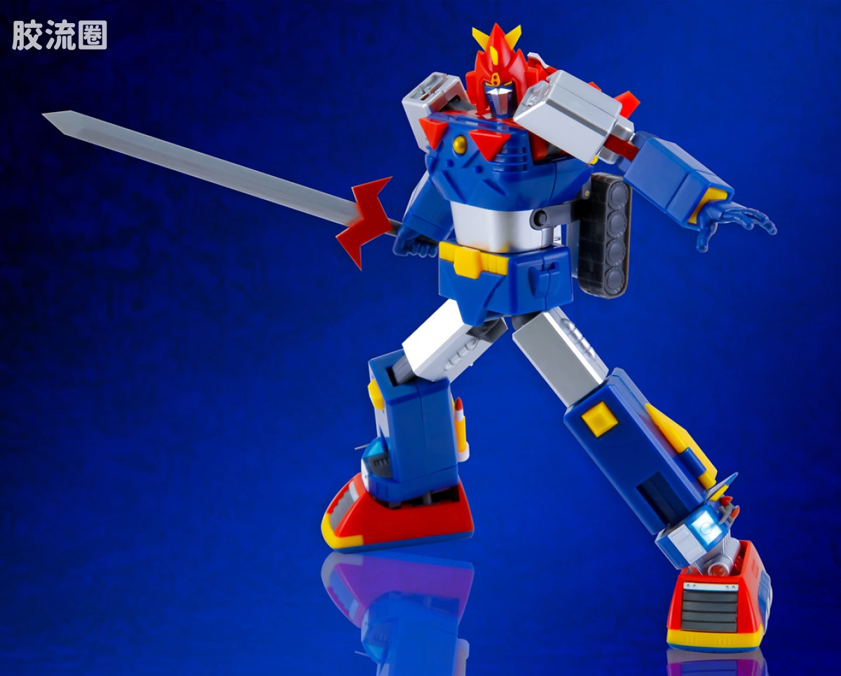 ACTION TOYS机甲成品系列 MINI DEFORMED 超电磁侠波鲁迪斯V - 图片