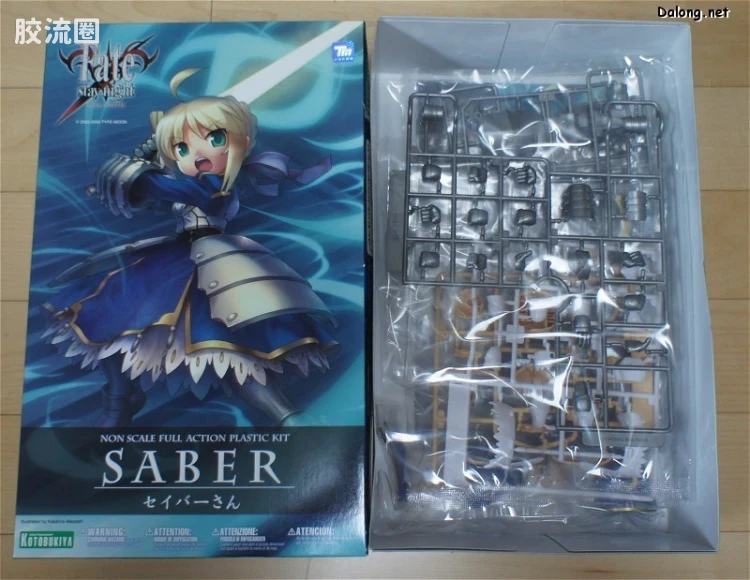 寿屋综合拼装模型系列 人形综合 <Fate系列> saber - 图片