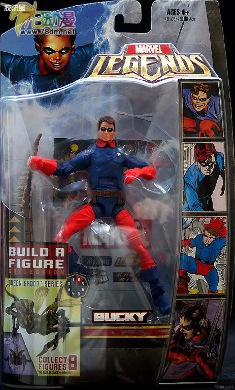 Marvel Legends/漫威传奇 可动人偶系列 孩之宝第3代 冬日战士巴基