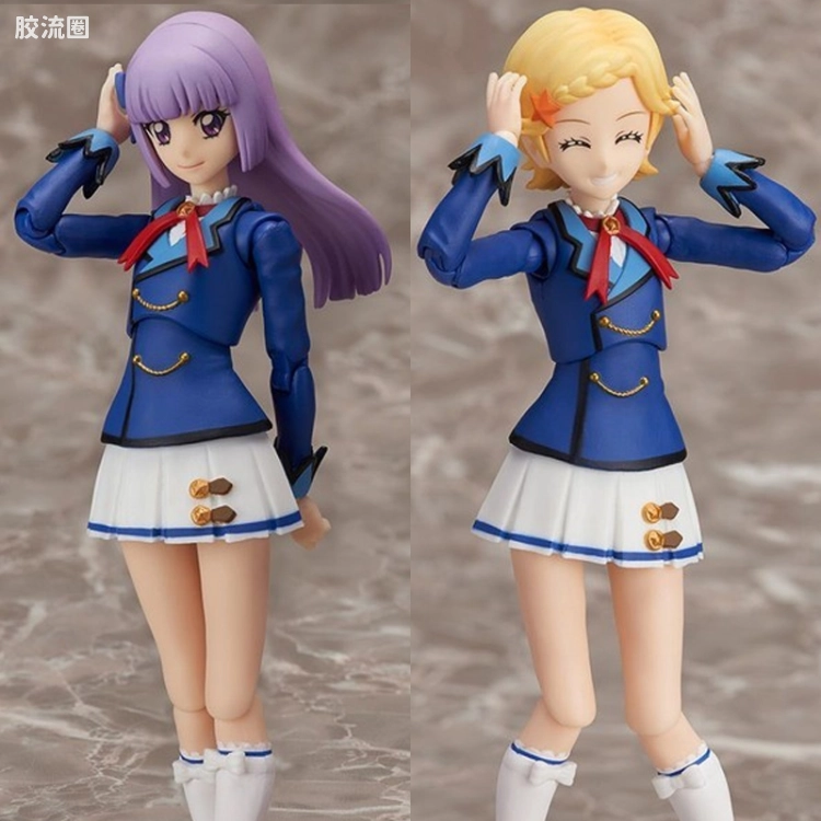 SHF 偶像活动系列 冰上堇&新条雏姬(冬制服ver.)set