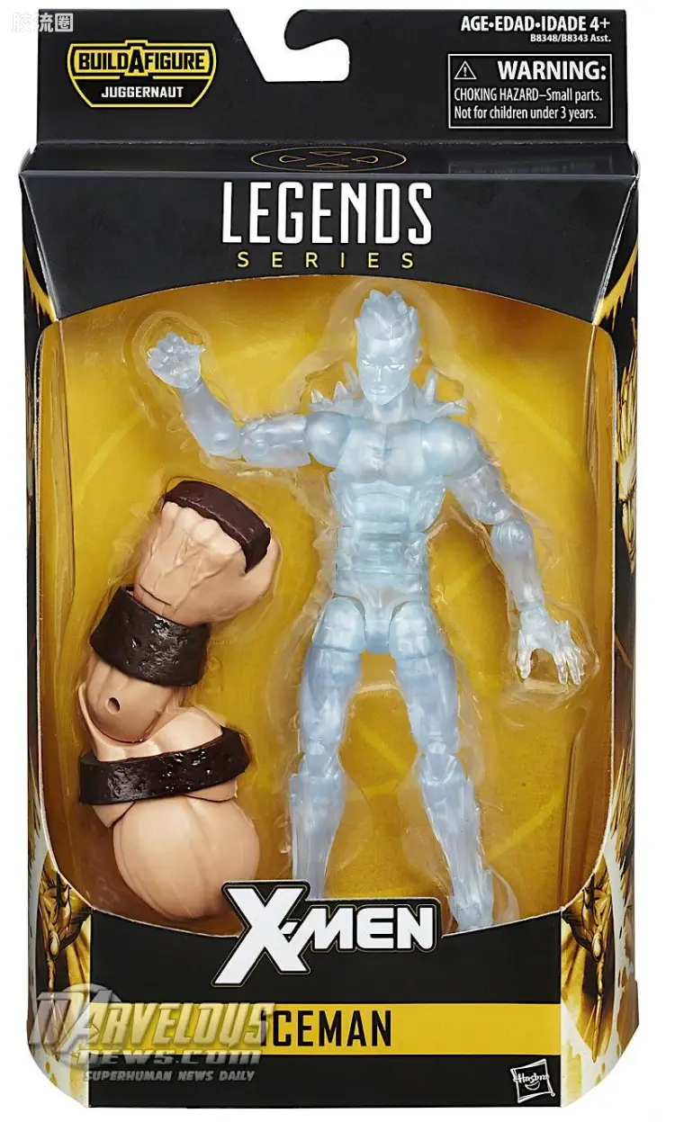 Marvel Legends/漫威传奇 可动人偶系列 X-战警 圣像系列 冰人
