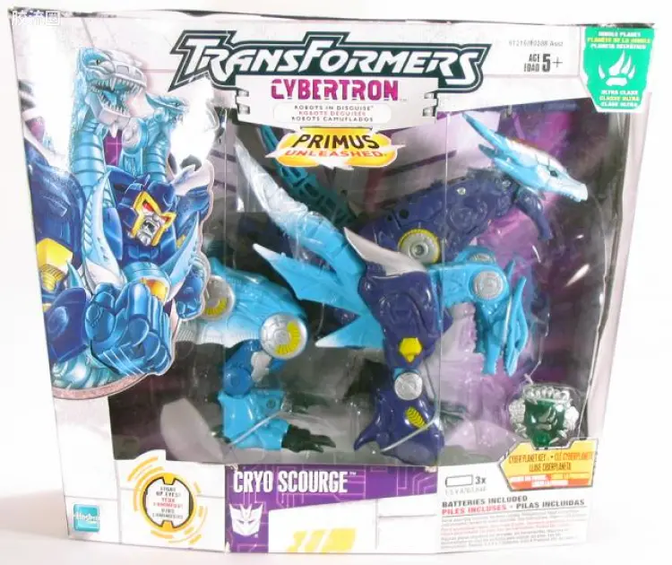 变形金刚Cybertron 塞伯坦之谜/塞伯坦传奇 强者级 冰冻灾难