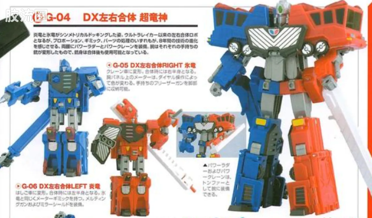 TAKARA勇者系列 勇者王GAOGAIGAR 冰炎合体 DX 超龙神